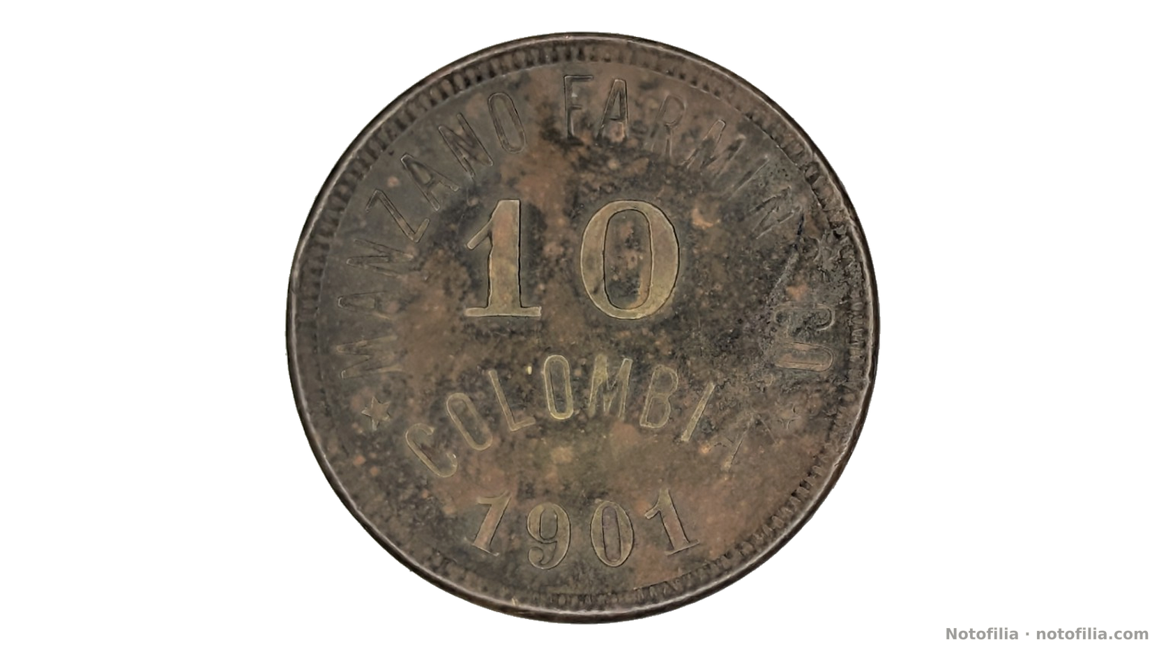 Obverse, 10 1901