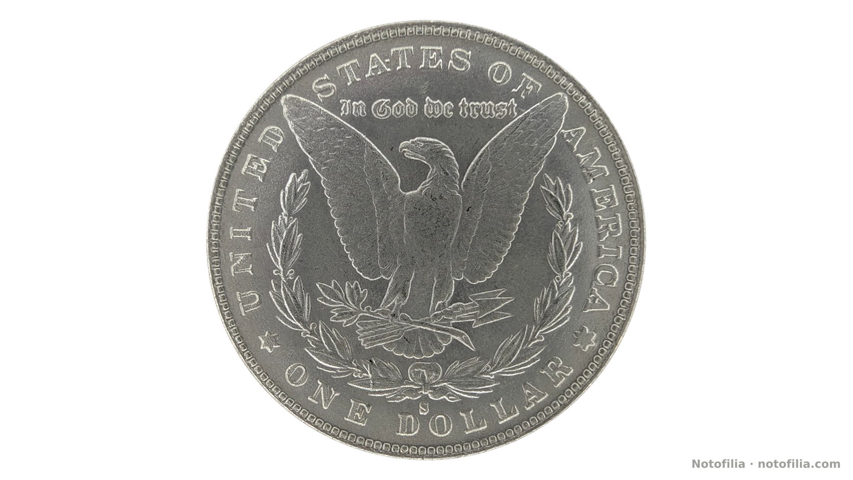 Reverse, Morgan dollar 1893